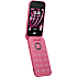 HMD 2660 Flip 4G med opladningsdock - Raspberry Red