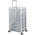Radiating trolley 8 hjul M - sølvfarvet