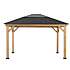 Pavillon Bruri 396cm x 338cm - antracit