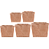 Artstone Maud potte 52x52x48 cm - oak