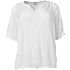 VRS dame crepe bluse str. 52 - hvid