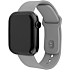 Fixed Silicone rem til Apple Watch - lysegrå