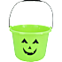 Halloween Trick or Treat-spand H: 15 cm - flere varianter - assorteret