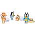 Bluey figurer familie telt-tur 4-pak