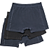 Marathon teen 3-pak boxershorts str. 7-9 år - mørkeblå/sort