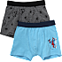 Spider Man 2-pak boxershorts str. 122/128 - grå