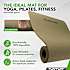 Tunturi yogamåtte 8 mm 183 x 61 cm - khaki