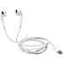 Streetz c210 In-ear høretelefoner - hvid