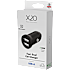 X2O 2x12W dobbelt billader USB-A/A - Sort