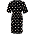 VRS dame oversize kjole str. S - sort