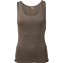 VRS dame vendbar mikrofiber tanktop str. 2XL - brun