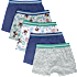 Paw Patrol 5-pak boxershorts str. 98/104 - blå