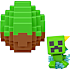 Minecraft Mini Mode Spawn Egg figur - flere varianter - assorteret