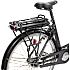 SCO Premium E-Uni Pensionist dame elcykel 28" 15AH - sort