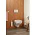 Haceka Kosmos toiletrulleholder med cover - hvid