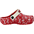 VRS unisex EVA clogs med flag str. 42/43 - rød
