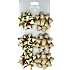 Julefryd stjerner 7 cm 6-pak - guld