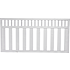 Nordic Fence Tendens forhavehegn - hvid