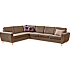 Rom Nordic vendbar hjørnesofa - taupe