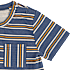Tiny One 2-delt sæt med T-shirt og shorts str. 74/80 - blå