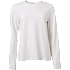VRS dame T-shirt langærmet str. S - hvid