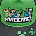 Minecraft børne kasket str. onesize - grøn