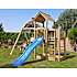 Jungle Gym Mansion 2.1 legetårn inkl. Swing Module, sand og rutsjebane