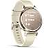 Garmin Lily 2 smartwatch GPS - Cream Gold med Coconut silikonerem