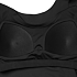 VRS dame BH-top str. XL - sort