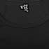 VRS dame rib tanktop str. 48 - sort