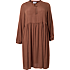 VRS dame crepe kjole str. 50 - brun