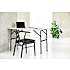 Foldbart skrivebord - terrazzolook