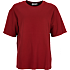 VRS dame oversize T-shirt str. S - rød