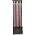 Salling stagelys 2,2x24 cm 6-pak - lyngfarvet