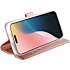 Vivanco iPhone 16 wallet - rose gold