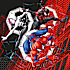 Spiderman mønstrede servietter 33x33 cm 20-pak