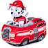 Paw Patrol Marsh med brandbil bamse 20 cm