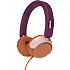 Philips TAK2000CT/00 børnehøretelefoner - lilla