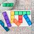 Connetix Ractangle Pack magnetsæt 18 dele - Rainbow
