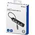 Deltaco USB hub 4-port - transparent