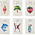 Salling folieballon sommer motiv - assorteret