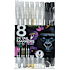 Danpen detalje markers 8-pak