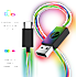 Stealth Light Up ladekabel multiformat