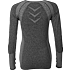 VRS dame seamless bluse str. M - grå