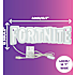 Fortnite LED neonlys - blå