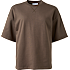 VRS dame sweat T-shirt str. XL - brun