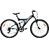 Puch firestorm børnecykel 7 gear 26" - sort/blå