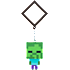 Minecraft backpack buddies figur - flere varianter - assorteret