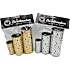 Bordbomber med dekoration 3-pak - flere varianter - assorteret