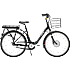 SCO Premium E-Fresh dame elcykel 26" 12,5AH - sort
